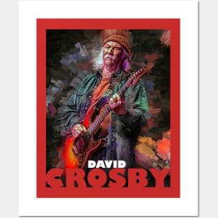 David Crosby Posters and Art